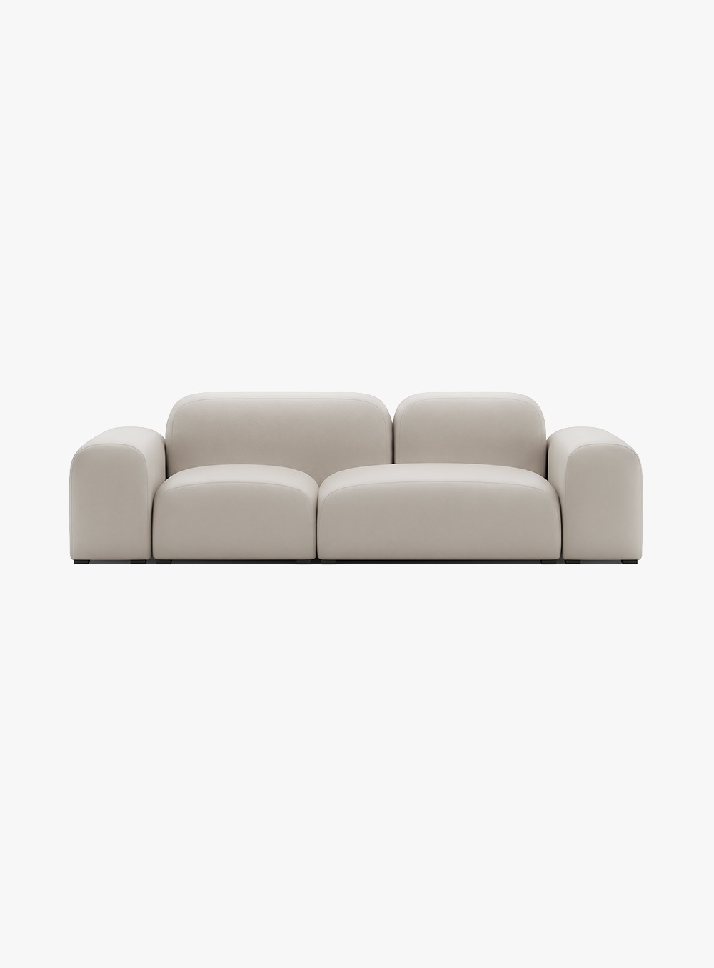 잭슨카멜레온 - Pebble Sofa - Leather