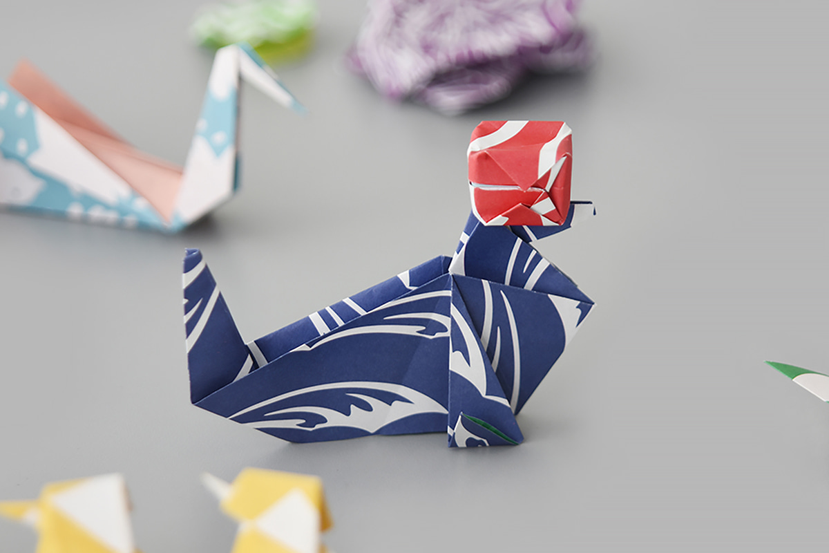 kbp x JANGCHA origami paper
