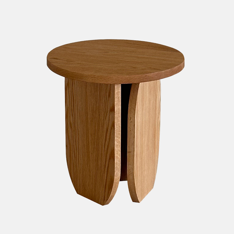 MARTIA oak stool