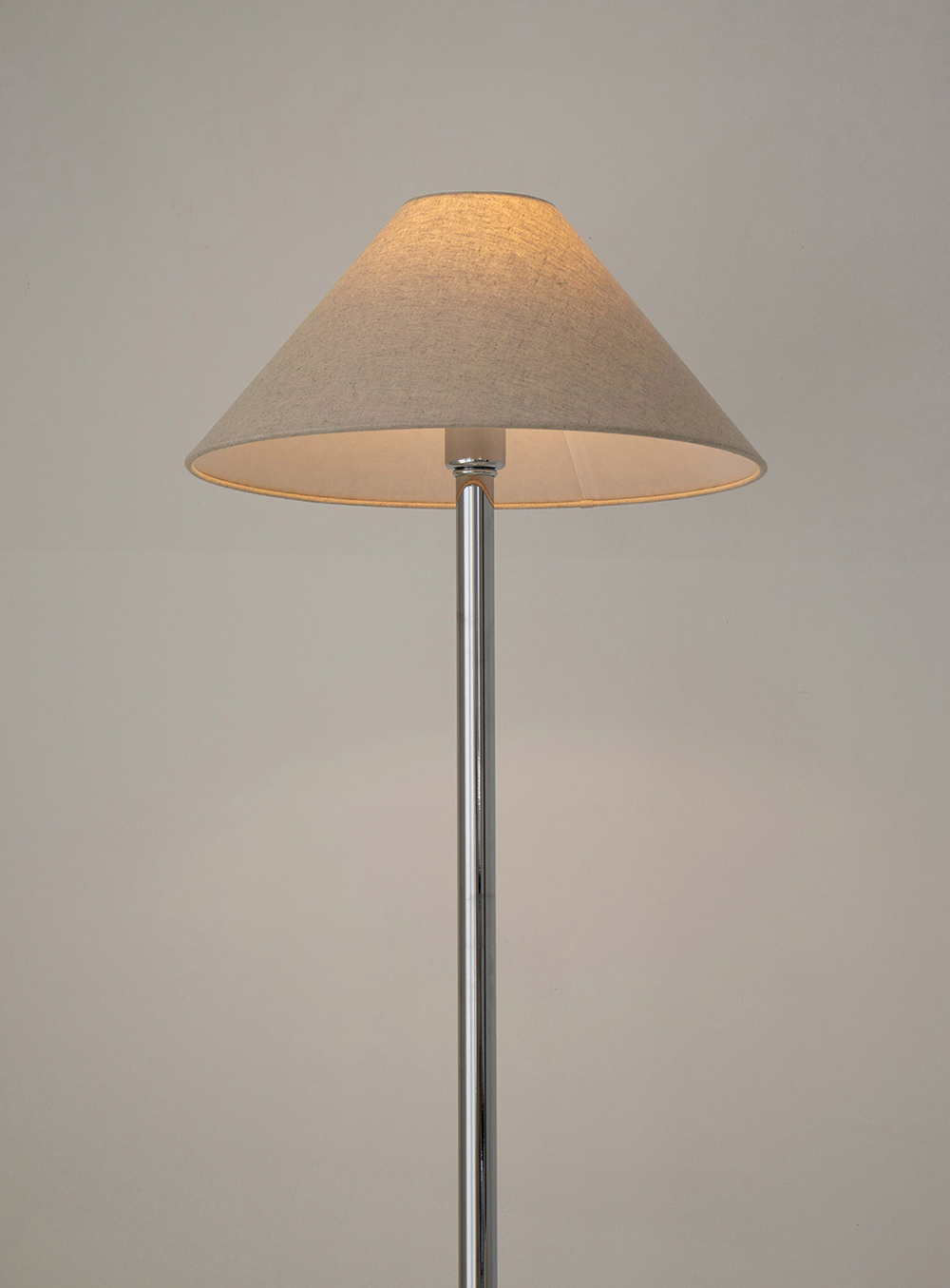 Bold Floor Lamp Chrome