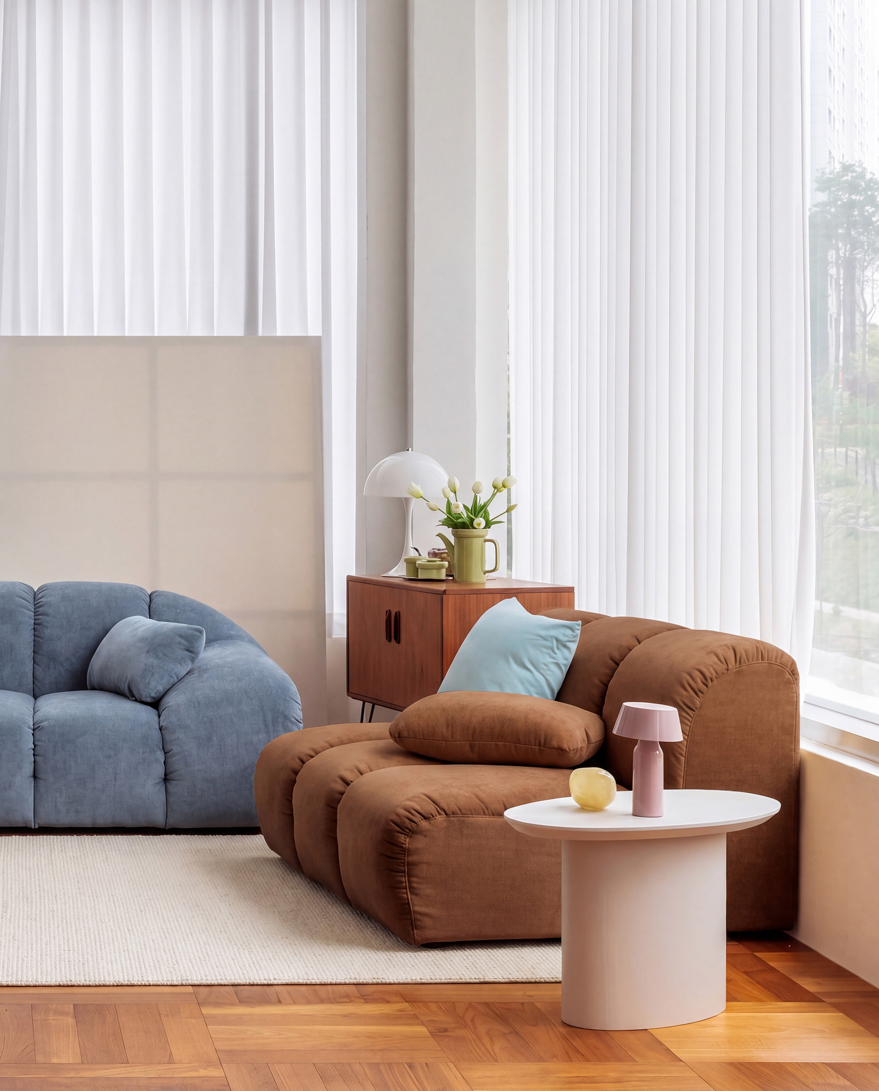 잭슨 Dough Sofa - Fabric