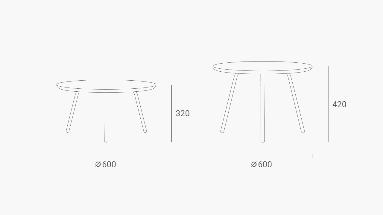 Tres Sofa Table