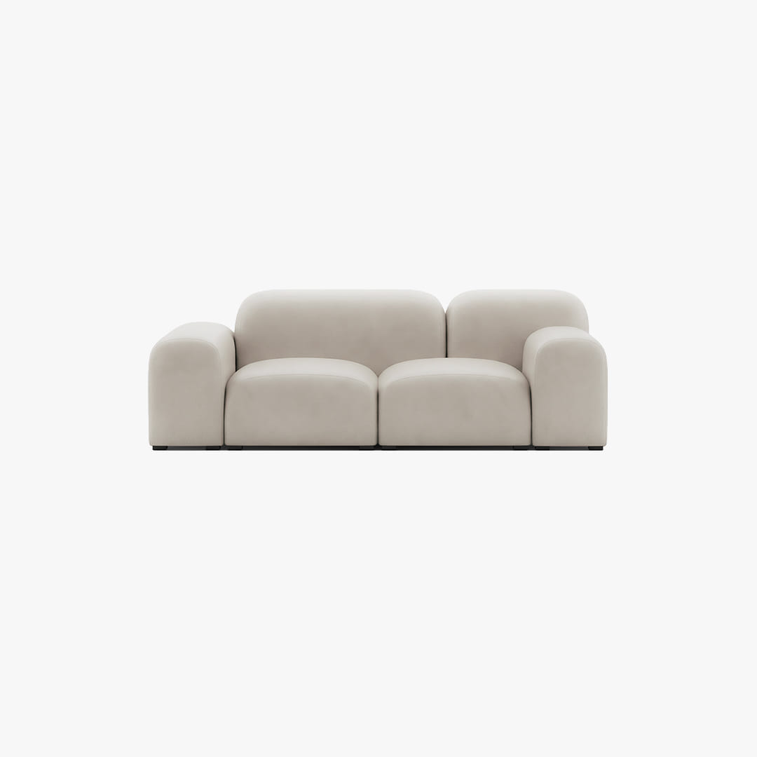 잭슨 Pebble Sofa - Leather