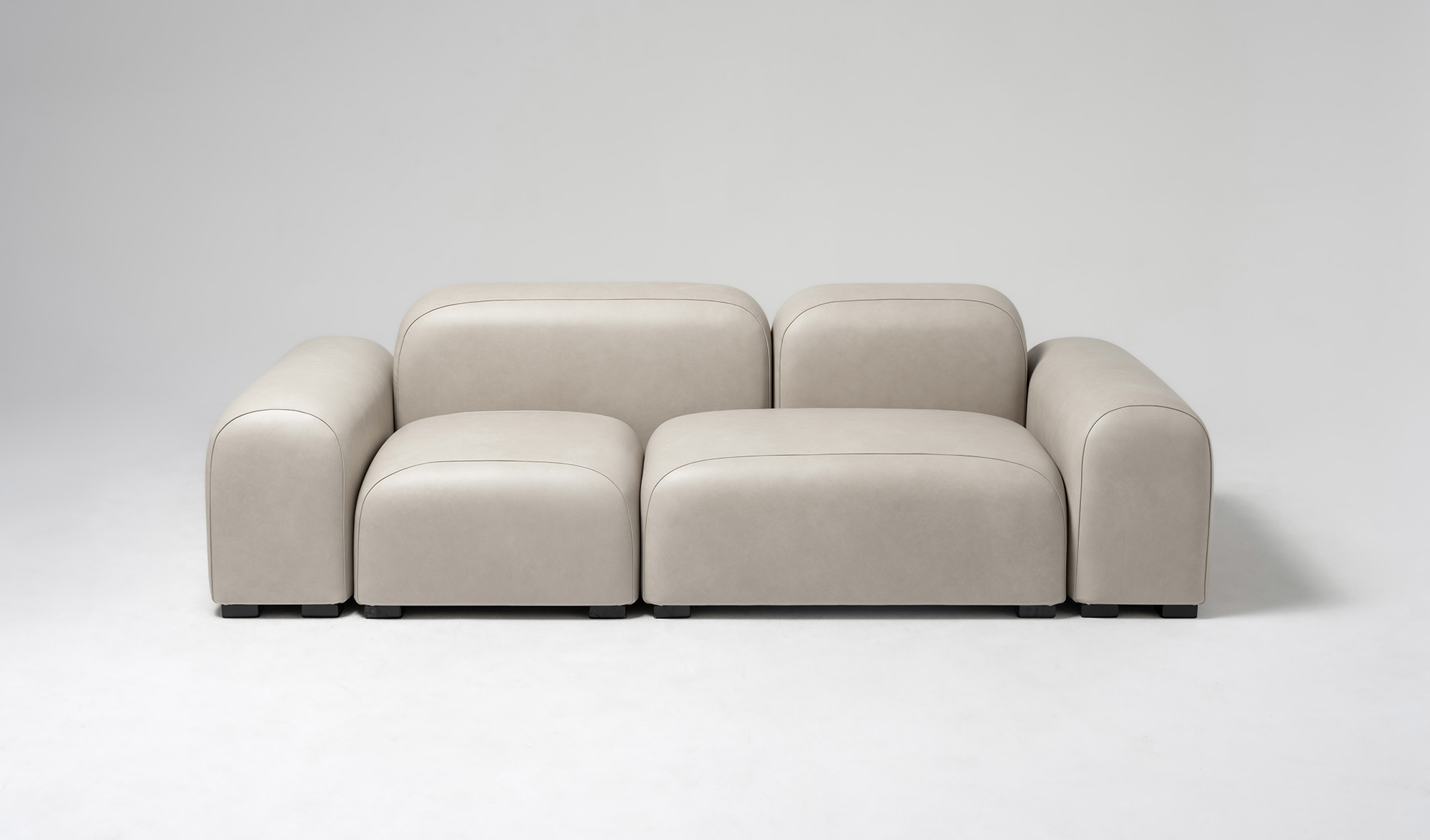 잭슨 Pebble Sofa - Leather