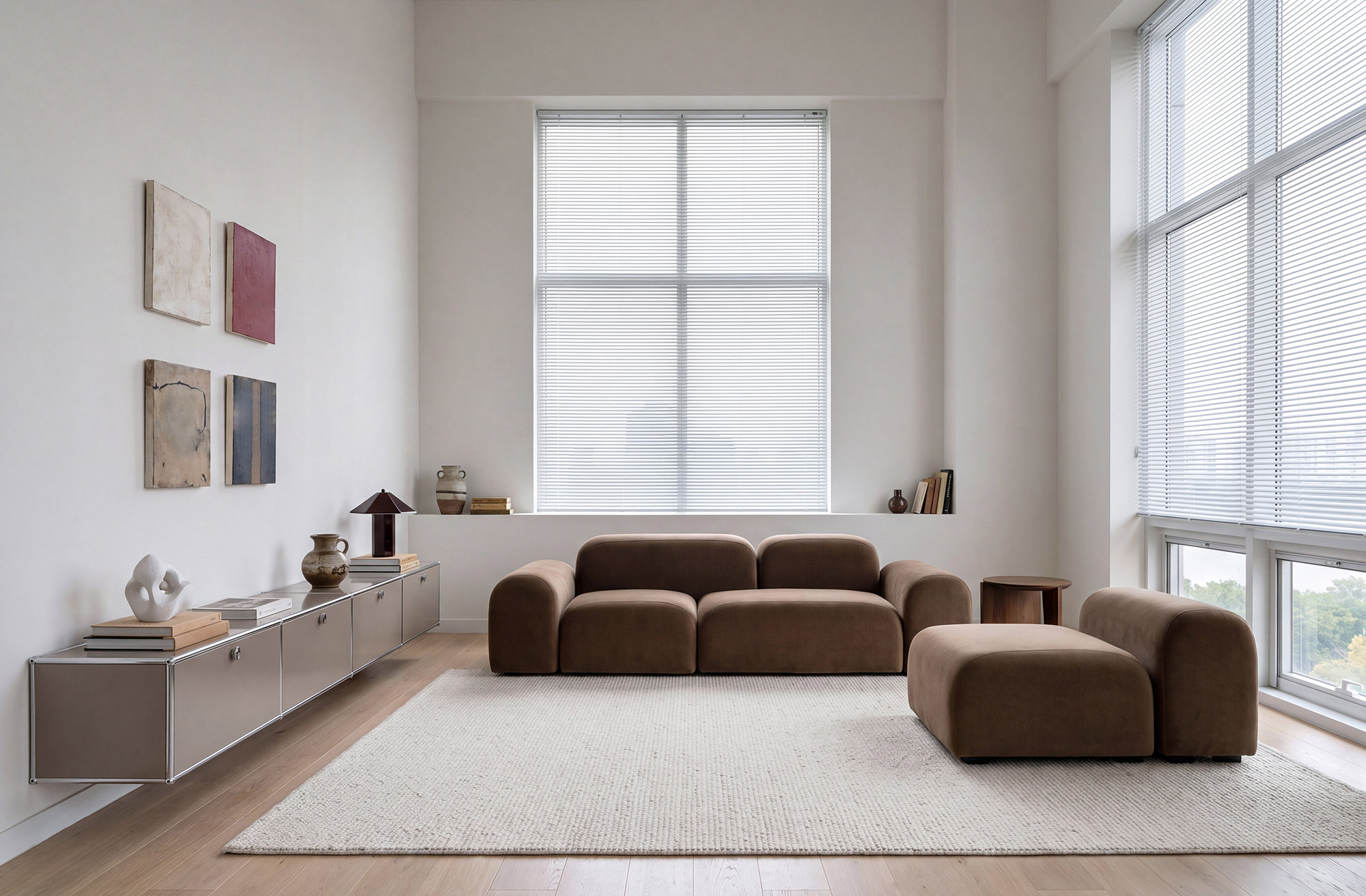 잭슨 Pebble Sofa - Fabric