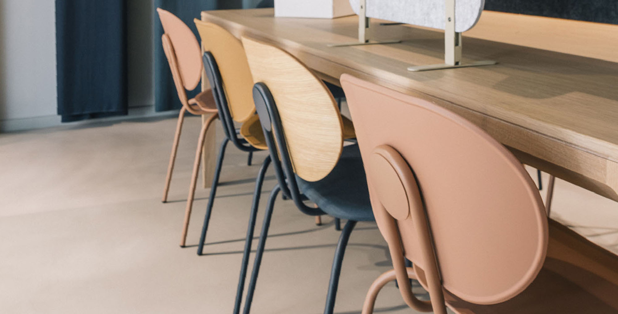 SUPRA Steel Chair - Biscay Blue
