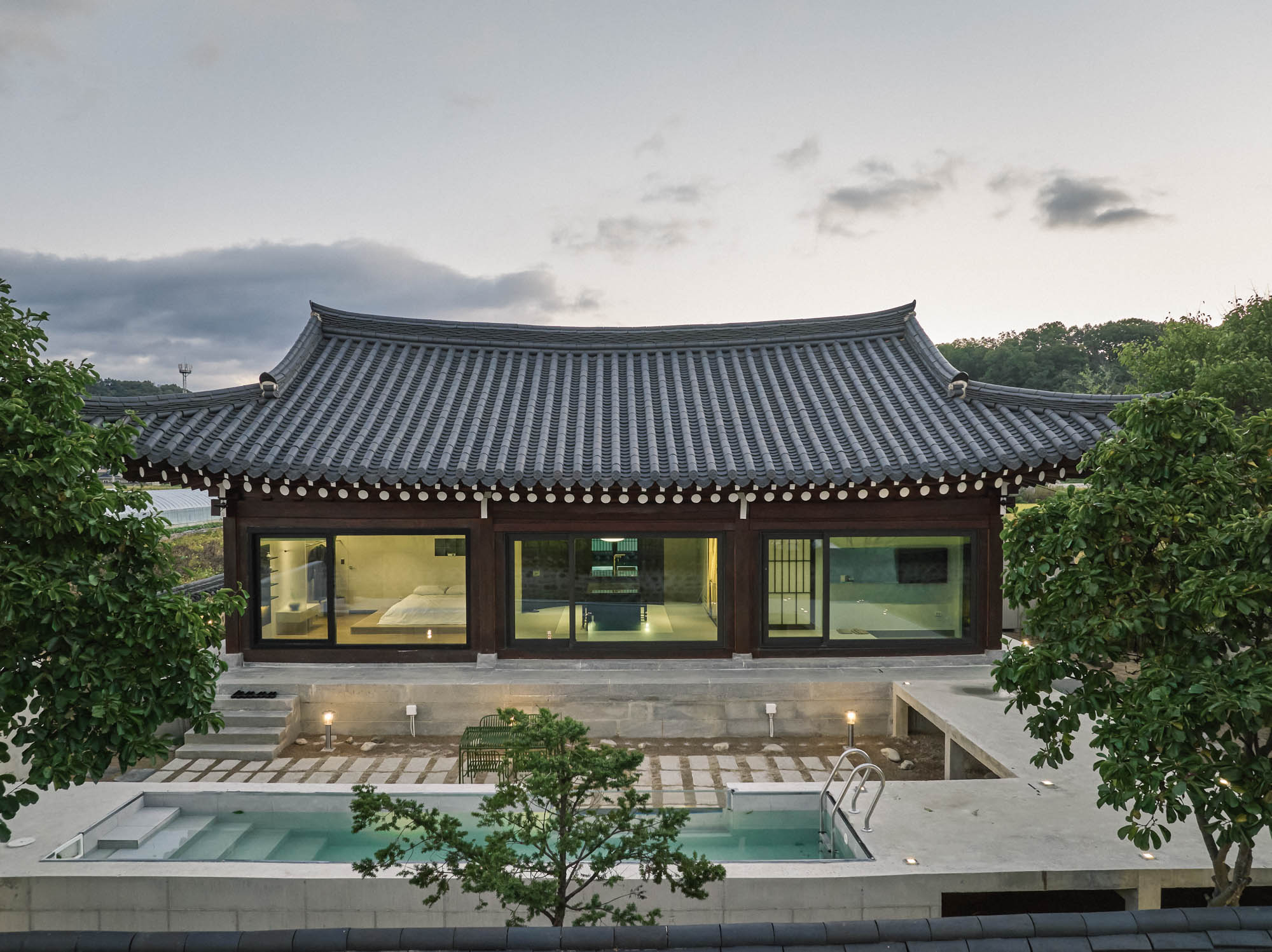 산온 잔등 아래동