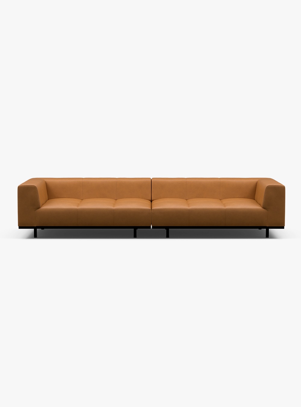 Tartan Sofa - Leather