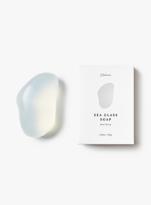 크렘 - Seaglass Soap Shell White