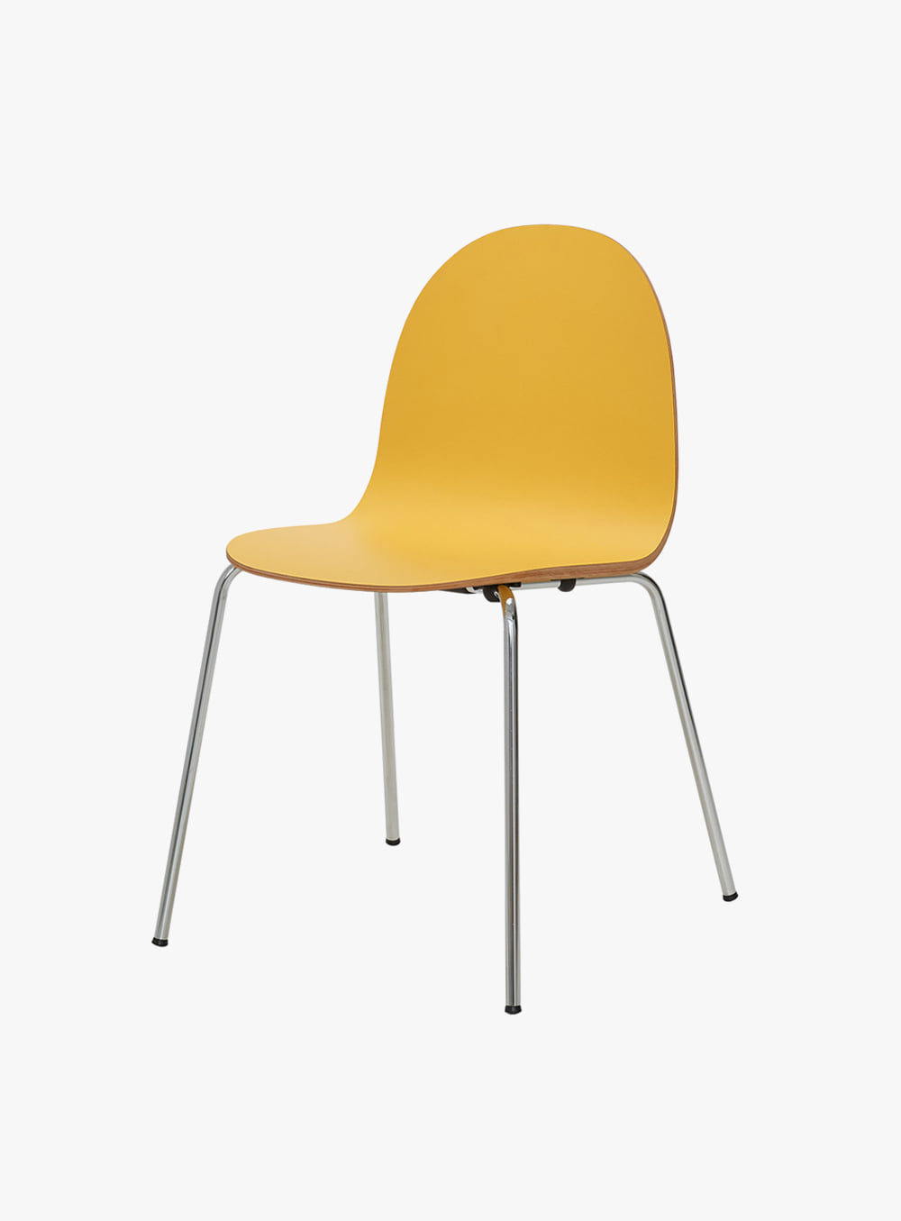 잭슨카멜레온 - Petalo Chair 크롬/옐로우ㅣ 2205-C25