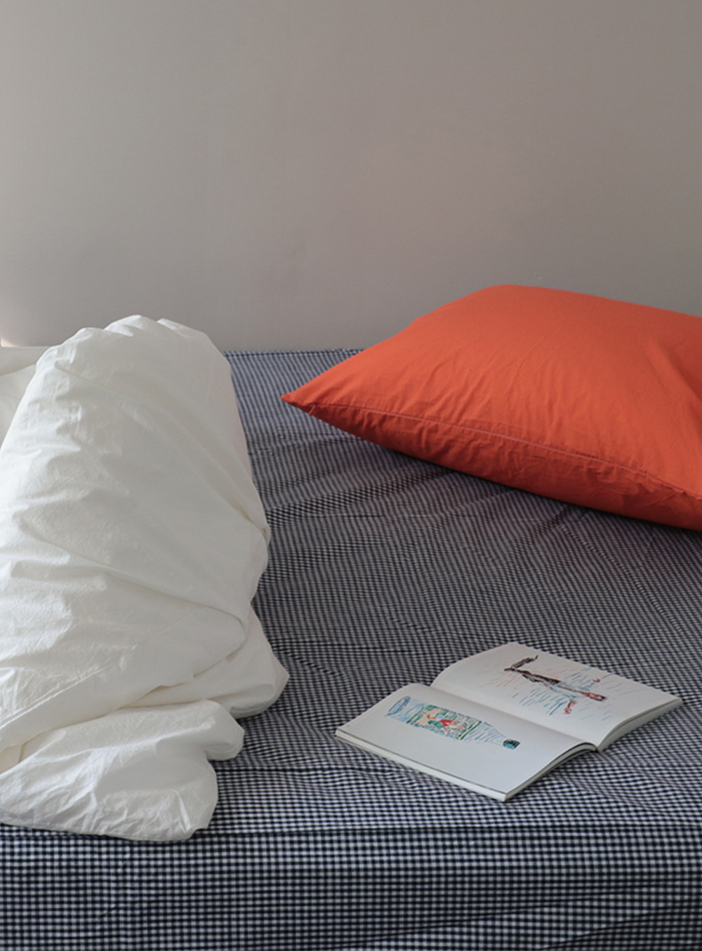 에이지트 (agt) - Orange cotton pillow cover