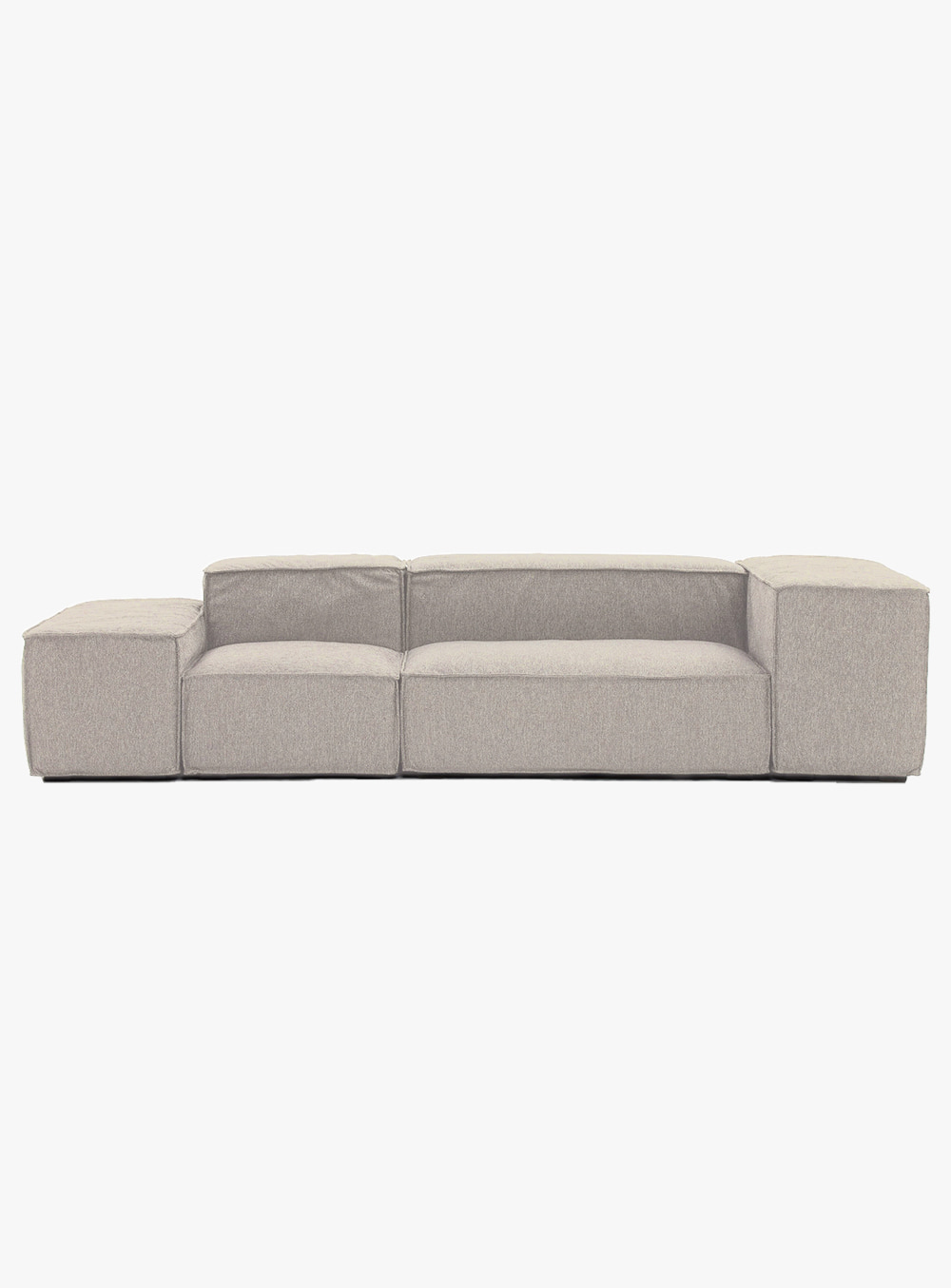 잭슨카멜레온 - Clay Sofa Fabric 3 seater A l 50003356