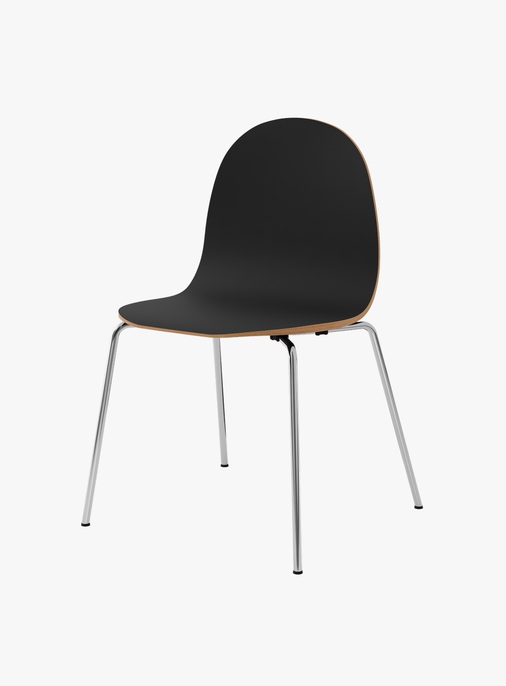 잭슨카멜레온 - Petalo Chair 블랙/크롬ㅣB11-C11