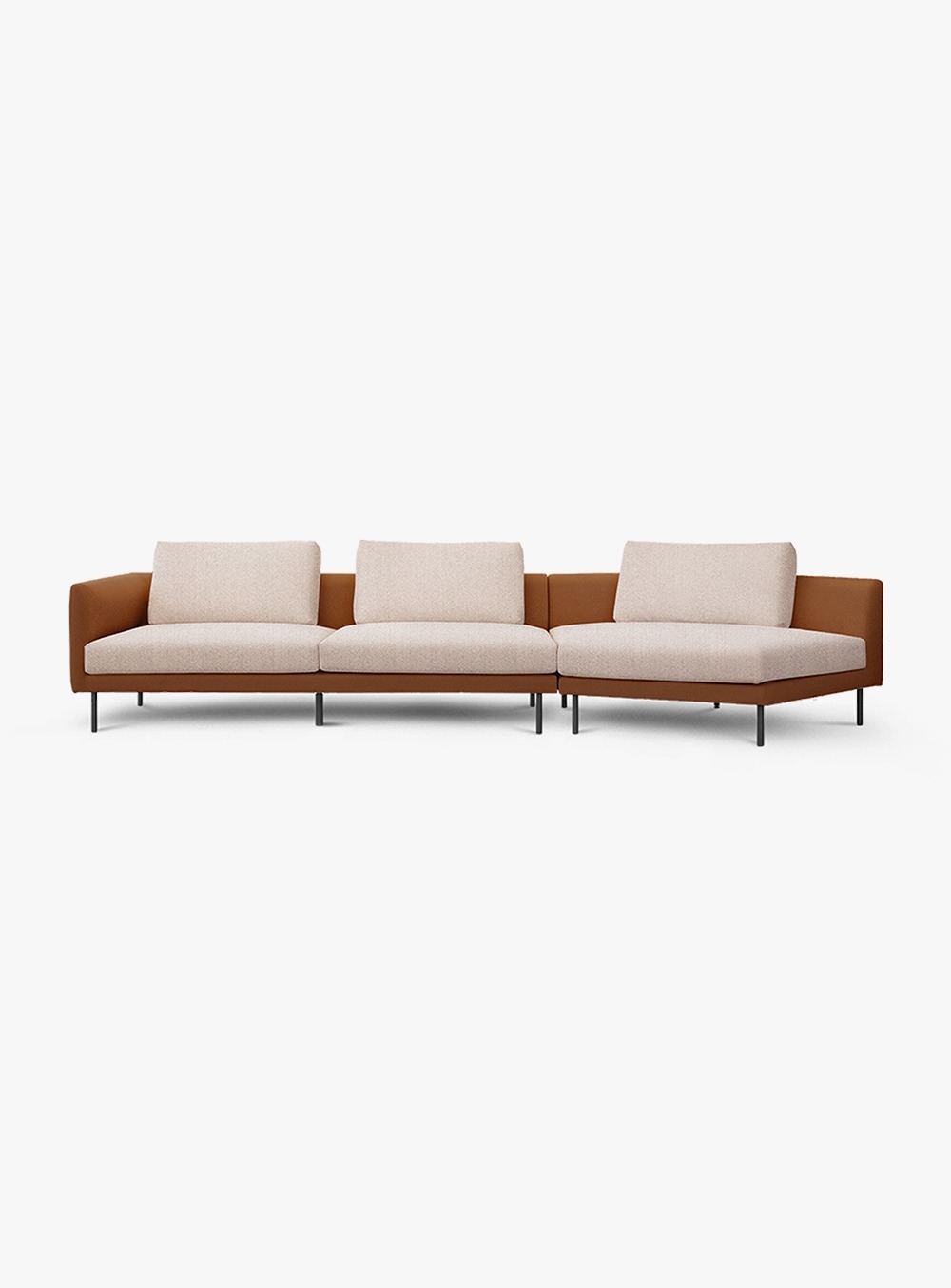 바이헤이데이 - Linear Sofa | Mix - 콤비 레더