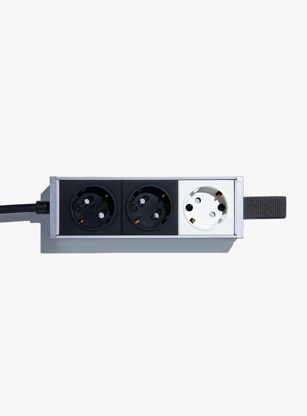 엘엘에스 - EXTENSION 3-SOCKET / YIN-YANG BLACK 1.5m