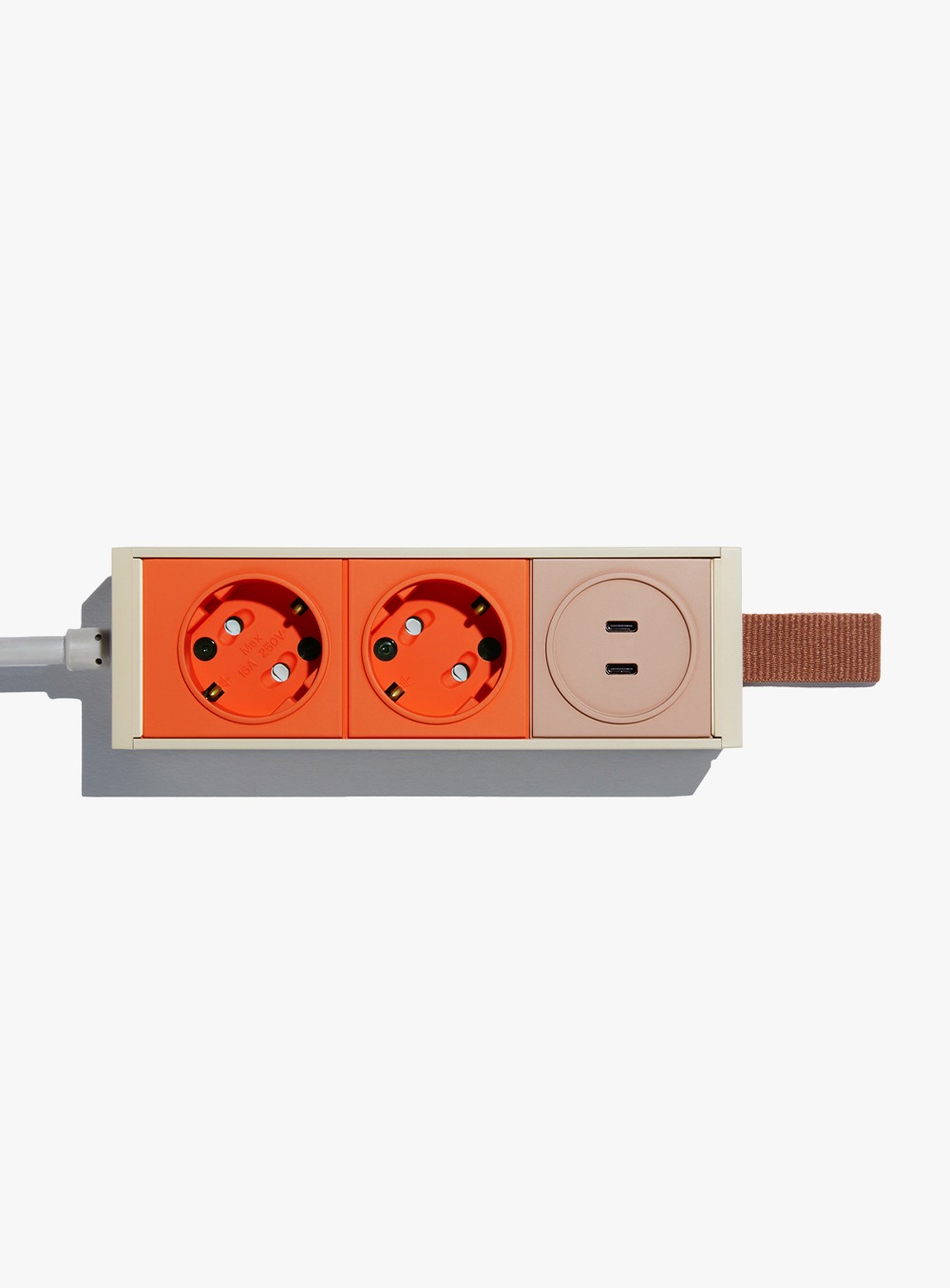 엘엘에스 - EXTENSION USB-C SOCKET / ZESTY ORANGE 1.5m